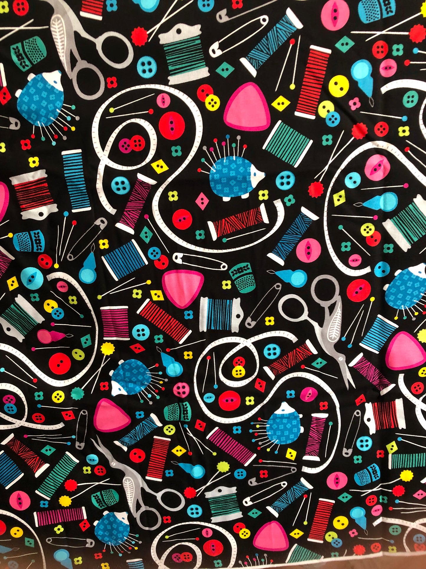 Studio E Fabrics Sew Much Fun by Nadia Hassan Fabric, Designer Cotton, Quilting Fabric, Sold by YARD