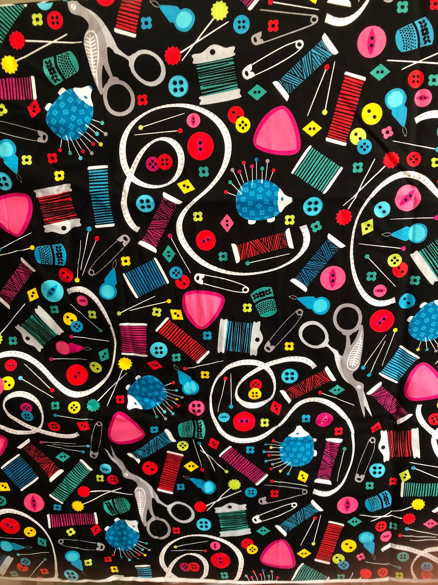 Studio E Fabrics Sew Much Fun by Nadia Hassan Fabric, Designer Cotton, Quilting Fabric, Sold by YARD