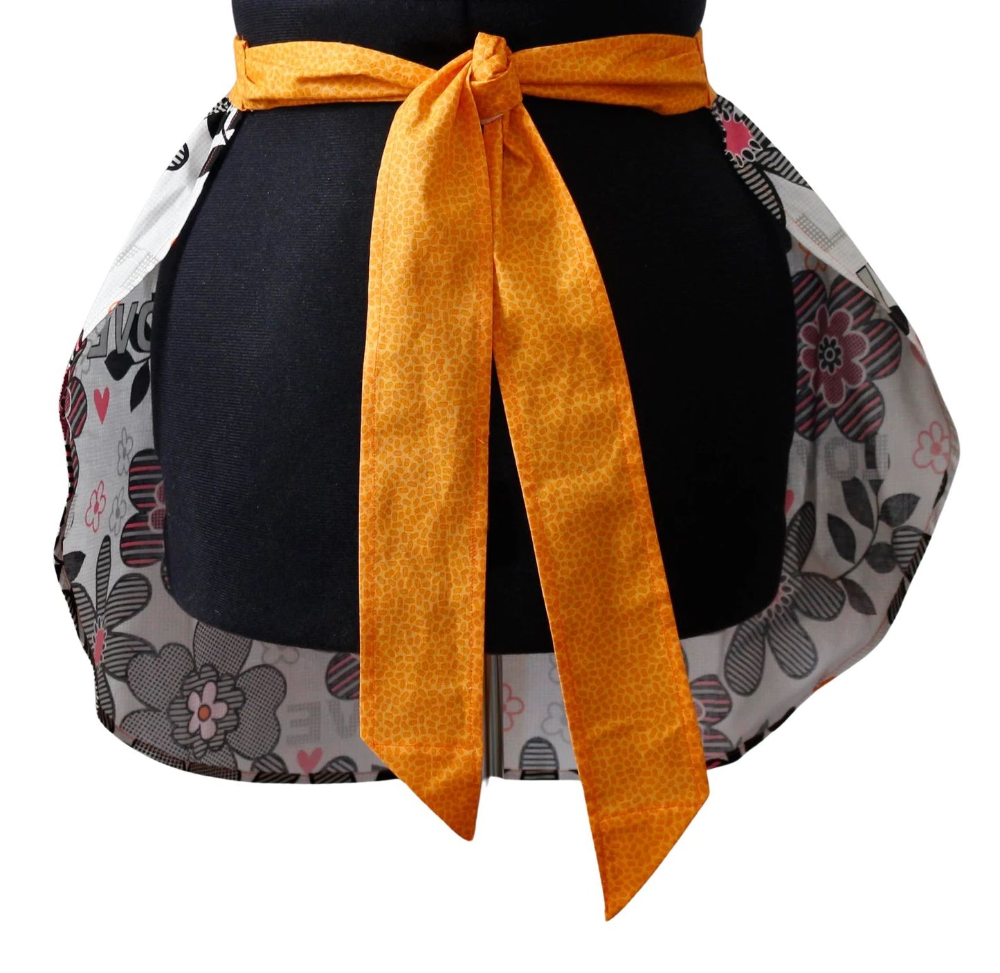 Apron for Women, Love and Flowers Apron for Women, Creative Colorful Apron for Women