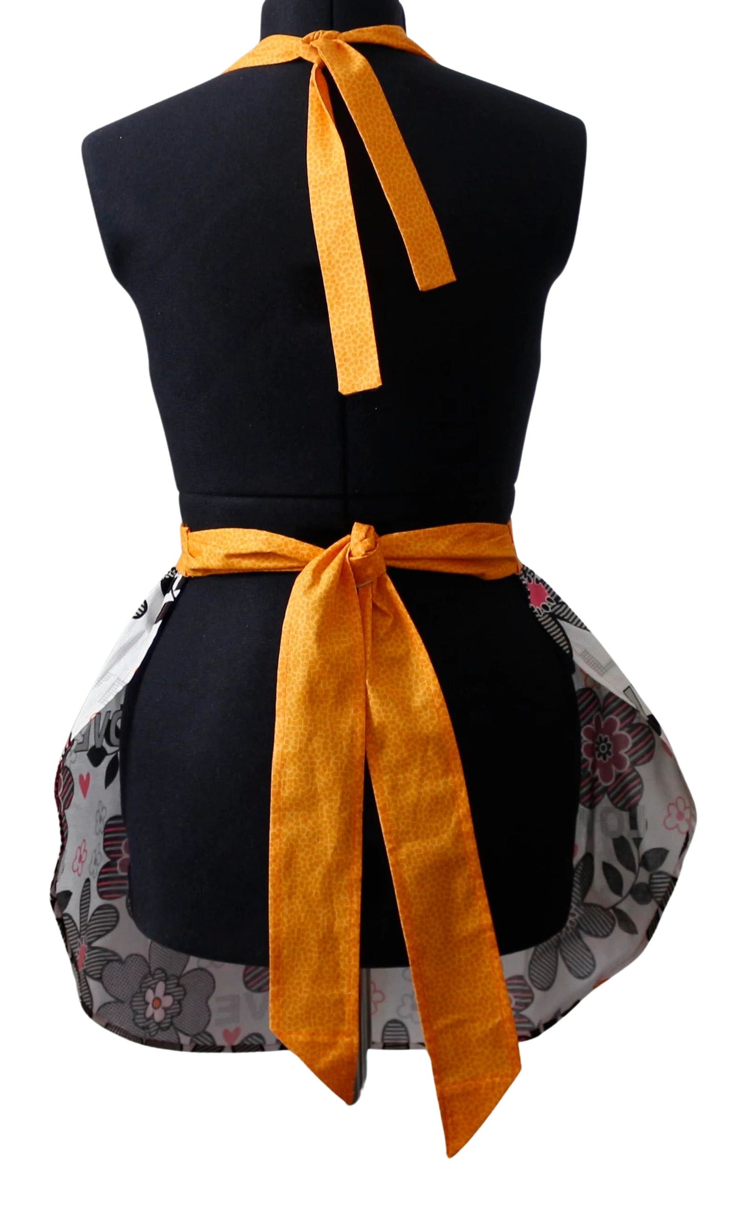 Apron for Women, Love and Flowers Apron for Women, Creative Colorful Apron for Women