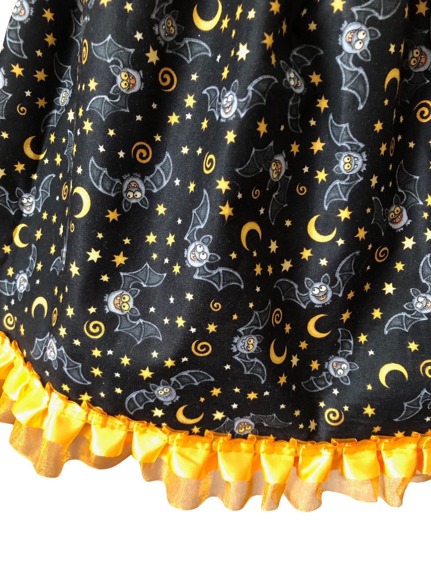 Halloween Bats, Witch, and Black Cat Costume, Girls Size 4