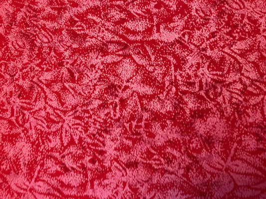 Michael Miller Metallic Blood Red Fairy Frost, Designer Cotton, Quilting Fabric, Sold by YARD