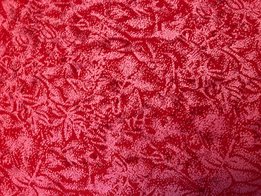 Michael Miller Metallic Blood Red Fairy Frost, Designer Cotton, Quilting Fabric, Sold by YARD